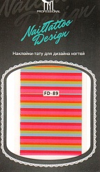 Наклейки-тату для дизайна FD-089