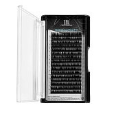 Матовые ресницы на ленте TNL Royal Velvet 0.12, изгиб C, 11 мм, 16 линий