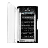 Матовые ресницы на ленте TNL Royal Velvet 0.10, изгиб L+, 11 мм, 16 линий