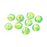 Пластиковый дизайн TNL - Круглый "Салатовый" (10 шт/уп)