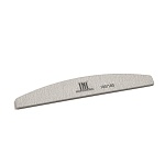 Пилка для ногтей "лодочка" 100/180 Корейская (серая) в индивидуальной упаковке