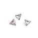 Стразы для дизайна ногтей прозрачные TNL - Треугольник (10 шт./уп)