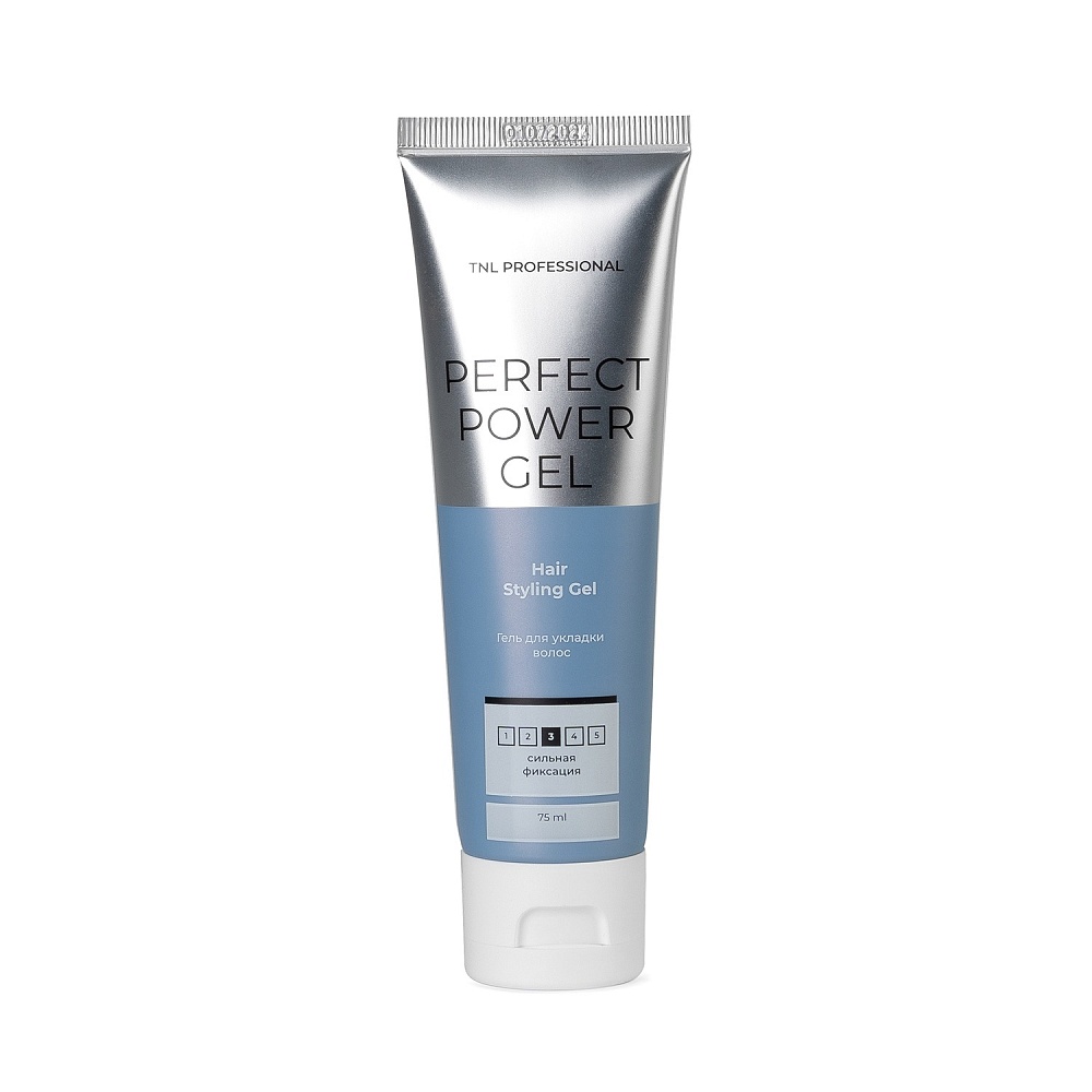 Гель для укладки волос TNL Perfect Power Gel “Сильная фиксация”, 75 мл