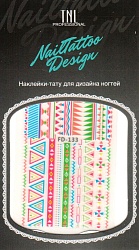 Наклейки-тату для дизайна FD-133