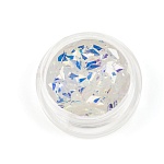 Металлические пайетки для ногтей TNL Чешуя дракона