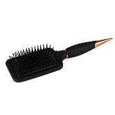 Массажная расческа TNL Golden Tip, прямоугольная, 260х85 мм
