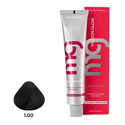 Крем-краска для волос TNL Million glow Private collection Silk protein 