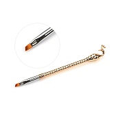 Кисть для геля "Жар-птица" скошенная №6