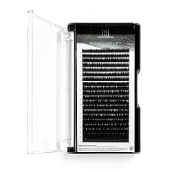 Матовые ресницы на ленте TNL Royal Velvet 0.10, изгиб C+, MIX №01 (7-15 мм), 20 линий