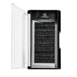 Матовые ресницы на ленте TNL Royal Velvet 0.07, изгиб L+, 10 мм, 16 линий