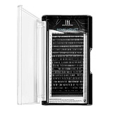 Матовые ресницы на ленте TNL Royal Velvet 0.12, изгиб C, MIX №03 (6-15 мм), 20 линий