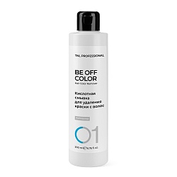 Кислотная смывка для удаления краски с волос Be Off Color, TNL Professional, активатор, 200 мл