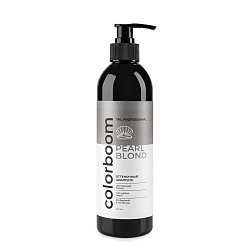 Оттеночный шампунь TNL Color Boom Pearl Blond для жемчужного блонда