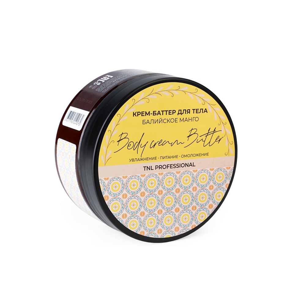 Крем-баттер для тела TNL Body Cream Butter, Балийское манго, 200 мл