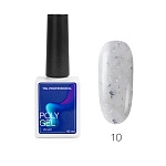 Жидкий Poly Gel TNL с голографической поталью