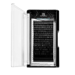 Матовые ресницы на ленте TNL Royal Velvet 0.07, изгиб B, MIX №01 (7-15 мм), 20 линий