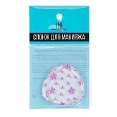 Спонж для макияжа TNL Силиконовый плоский сердце