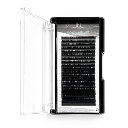 Матовые ресницы на ленте TNL Royal Velvet 0.07, изгиб C, 10 мм, 16 линий