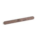 Пилка для ногтей узкая 80/100 экстра-класс (коричневая) в индивидуальной упаковке