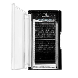 Матовые ресницы на ленте TNL Royal Velvet 0.15, изгиб L+, MIX №2 (6-15 мм), 20 линий