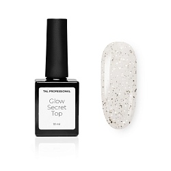 Закрепитель для гель-лака TNL Glow Secret с шиммером (10 мл)